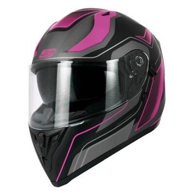 S-Line S441 SPORT integrální helma vel.XL (61-62cm), černá/růžová